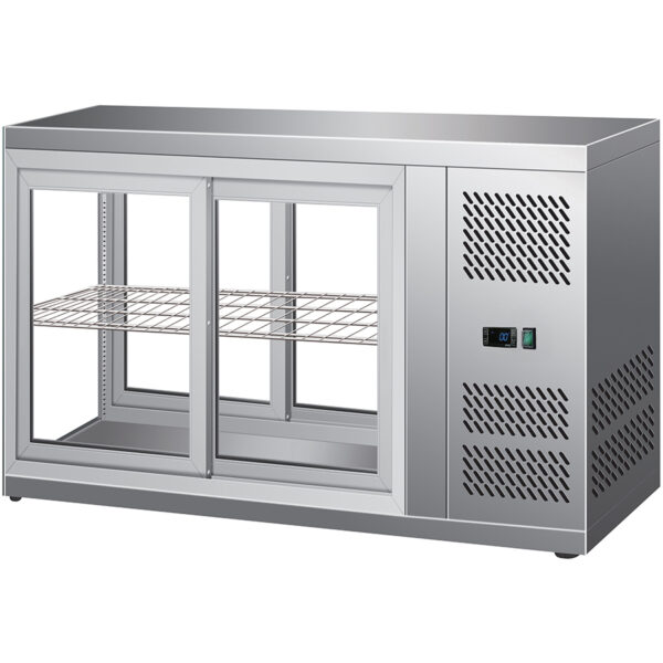 Vitrina frigorifica pentru cofetarie/patiserie, 910x515x550mm