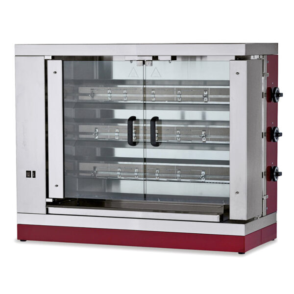 Rotisor pe gaz, 12-15 pui