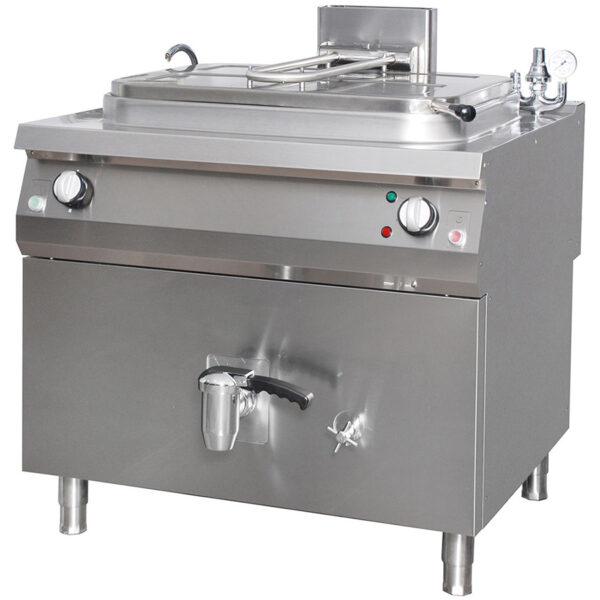 Marmita pe gaz cu incalzire indirecta, 250 litri MAXIMA