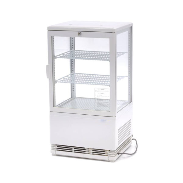 Vitrina frigorifica alba, 58 litri