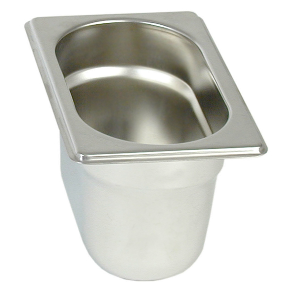 Tava inox GN1/9 h100mm