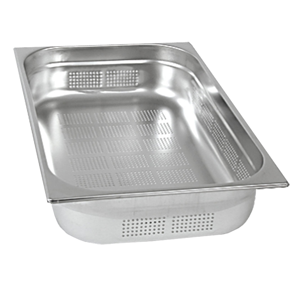 Tava inox GN1/1 perforata h40mm