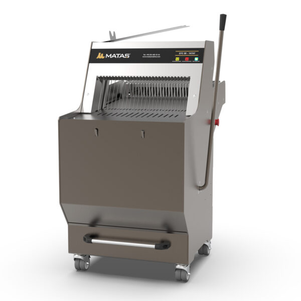 Masina manuala orizontal apentru feliat paine, 500 buc/h, Matas