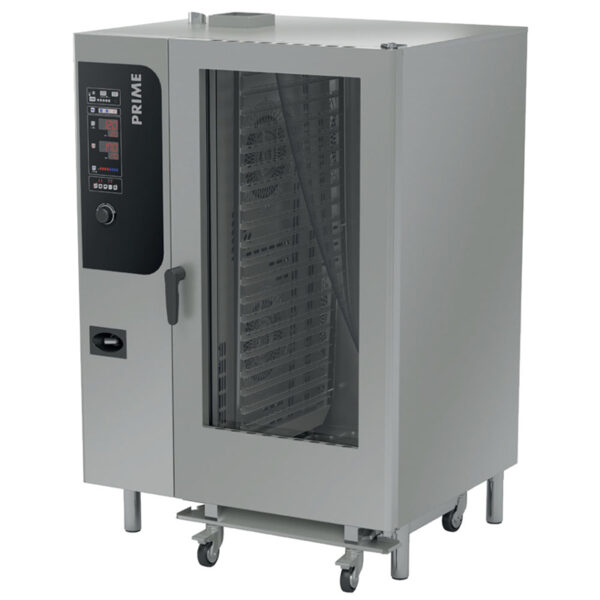 Cuptor pe gaz cu convectie, 20 tavi GN2/1, digital