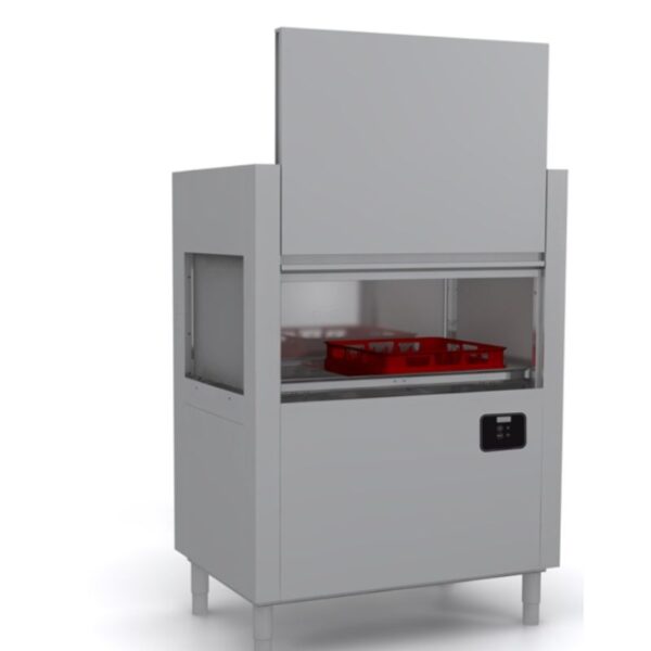 Masina de spalat vase tip tunel cu uscare si recuperator termic, Krupps Italia