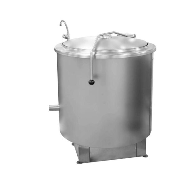 Marmita rotunda incalzita cu aburi, 400 litri