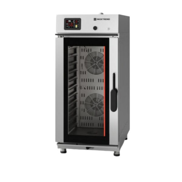 Cuptor profesional combi electric compact, 11 tavi GN 1/1, touchscreen, Compatech