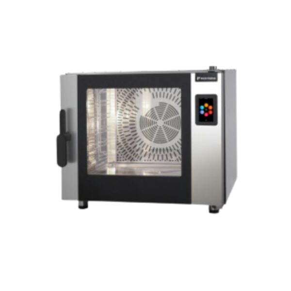 Cuptor profesional combi pe gaz, 6 tavi GN 1/1 sau 6 tavi 600 x 400 mm, Flexo Bakery