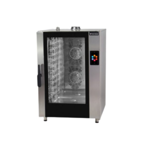 Cuptor profesional combi electric, 10 tavi GN 1/1 sau 10 tavi 600 x 400 mm, Flexo Bakery