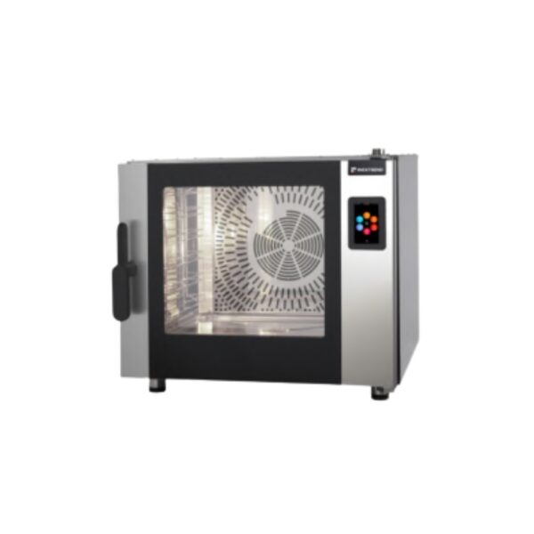 Cuptor profesional combi electric cu injectie directa de abur, 6 tavi GN 1/1, Flexo Gastronomy World