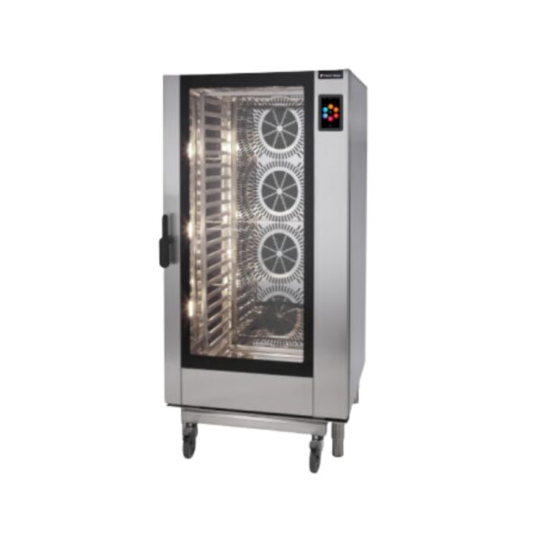 Cuptor profesional combi electric cu injectie directa de abur, 20 tavi GN 1/1, Flexo Gastronomy World