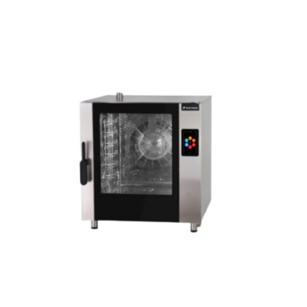 Cuptor profesional combi pe gaz, 6 tavi 600 x 400 mm, Flexo Bakery