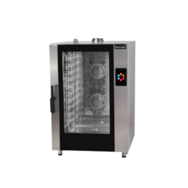 Cuptor profesional combi pe gaz, 10 tavi 600 x 400 mm, Flexo Bakery