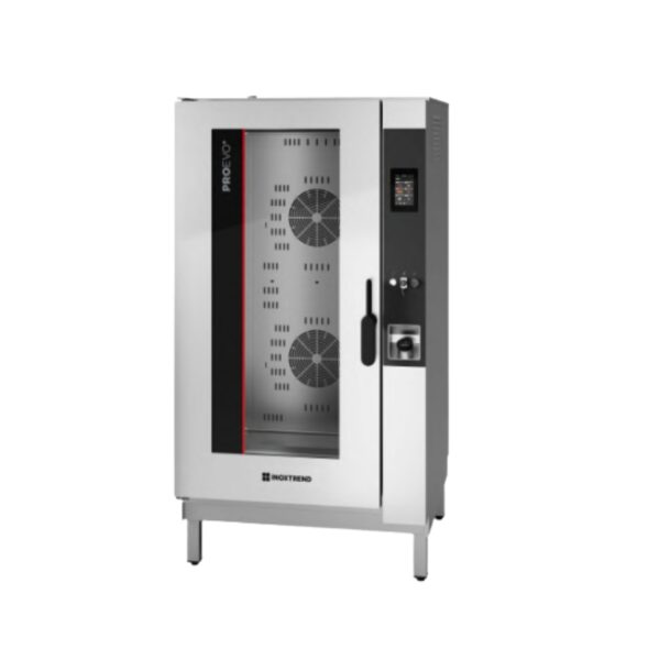 Cuptor profesional combi electric cu injectie directa de abur, 20 tavi GN 1/1, touchscreen, ProEvo+