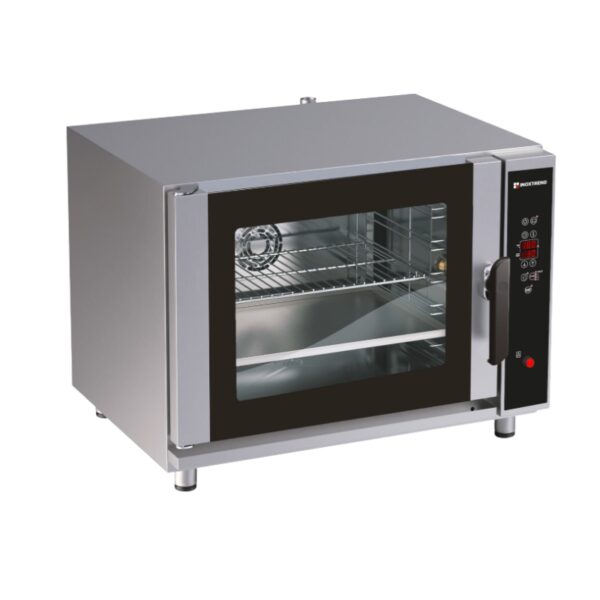 Cuptor profesional combi pe gaz cu injectie directa de abur, 5 tavi GN 1/1 sau 5 tavi 600 x 400 mm, Verso Power